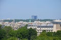 View of Paris rooftops; vue des toits de Paris