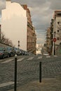 View of Paris streets from Montmartre hill Royalty Free Stock Photo