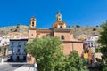 View of the parish of the virgin light in the city of Cuenca