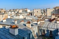 View of parisian roofs.