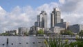 View From The Park Somerlust To The Cityscape At The Amstel River Amsterdam The Netherlands 25 May 2020