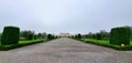 view from the park to the palace of the king of Sweden Royalty Free Stock Photo