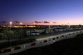 View of parking lot and planes on Larnaca International Airport