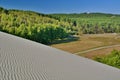 View from the Parnidis dune over Nida forest. Nida. Lithuania Royalty Free Stock Photo