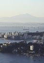 View from Parque da Cidade in Niteroi Royalty Free Stock Photo