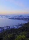 View from Parque da Cidade in Niteroi Royalty Free Stock Photo