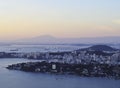 View from Parque da Cidade in Niteroi Royalty Free Stock Photo