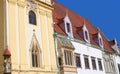 View of part of building of old town hall in Bratislava, Slovakia Royalty Free Stock Photo