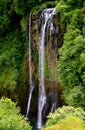 View of the part of Cascata delle Marmore waterfall in Marmore town, Terni, Umbria region, Italy
