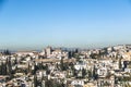 View of part of historical city of Granada, Spain region Royalty Free Stock Photo