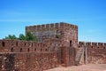 Castle battlements and tower, Silves, Portugal.