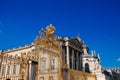 View of the part of a north wing of the Palace of Versailles Royalty Free Stock Photo