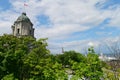View of the passage du chien Quebec city from the Dufferin Terrace Royalty Free Stock Photo