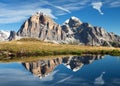 View from passo Giau, Tofana or Le Tofane Gruppe