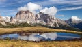 View from passo Giau, Tofana or Le Tofane Gruppe