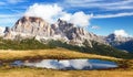 View from passo Giau, Tofana or Le Tofane Gruppe