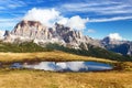 View from passo Giau, Tofana or Le Tofane Gruppe