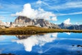 View from passo Giau, Tofana, Tofano or Le Tofane Gruppe