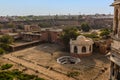 A view past the Junagarh Fort across Bikaner, Rajasthan, India Royalty Free Stock Photo