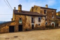 View of the pastoral village of Yeba in the Pyrenees mountains Royalty Free Stock Photo