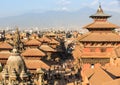 View of the Patan Durbar Square