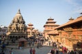 View of the Patan Durbar Square, in Kathmandu, Nepal.