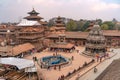 The view on Patan Durbar Square