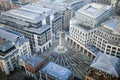 View of Paternoster Square, London, UK Royalty Free Stock Photo