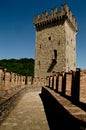 Defensive walls of Vigoleno castle