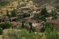 View of Patones de Arriba town, Madrid, Spain Royalty Free Stock Photo