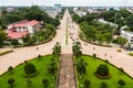 View from Patuxai, Vientiane, Laos