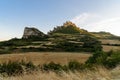 View of the peak of Cellorigo in La Rioja region