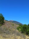 View of the peak of Sveta Trojica hill
