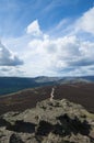 View from the Peak of Win Hill, in the Peak District, Derbyshire