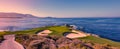 Pebble Beach golf course, Monterey, California, USA Royalty Free Stock Photo