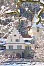 View of Peles Castle Complex, Sinaia, Romania Royalty Free Stock Photo