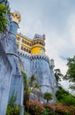 Pena Palace in Sintra National Park, Portugal Royalty Free Stock Photo