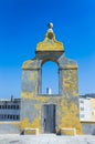 View of Peniche, Portugal, Arch detail Royalty Free Stock Photo