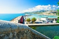 View of the Peniscola port in Valencia