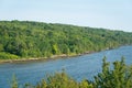 View of the Penobscot River in Bucksport, Maine