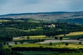 A view from Penrith Beacom looking towards Lowther Castle