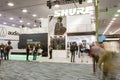 Shure booth Royalty Free Stock Photo