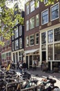 View of people walking on street at Armbrug bridge Royalty Free Stock Photo