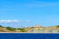 View of the Perce village