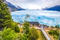 View of the Perito Moreno Glacier Royalty Free Stock Photo