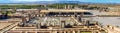 View on Persepolis from the Tomb of Artaxerxes III Royalty Free Stock Photo