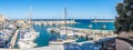 View at the personal harbour of Bastia - Corsica,France