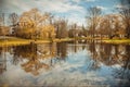 View of Perth Town Hall from Stewart Park Royalty Free Stock Photo