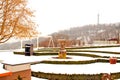 View in Petrin hill in Prague Royalty Free Stock Photo