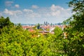 View from Petrin hill, Prague Royalty Free Stock Photo